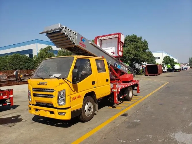 乳山附近云梯车出租 砂石搬运